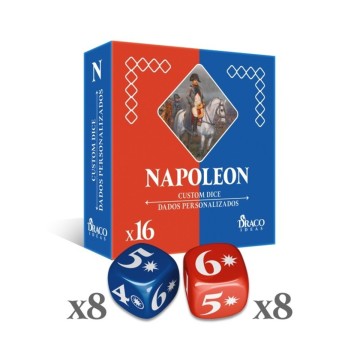 Set 16 Dados Personalizados para Batallas Napoleónicas en la Península
