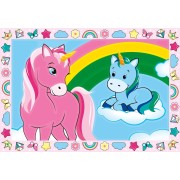 CreArt Serie Junior - 2 x Divertidos unicornios
