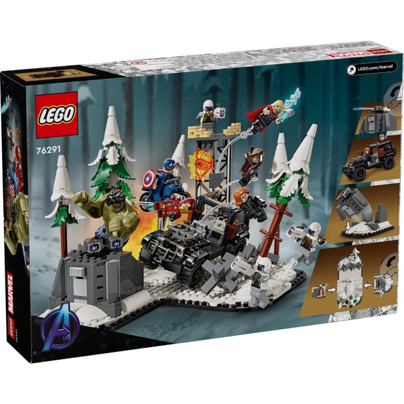 LEGO-76291 Vengadores Reunidos: Era de Ultrón