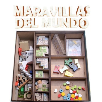 Inserto Compatible con MARAVILLAS DEL MUNDO