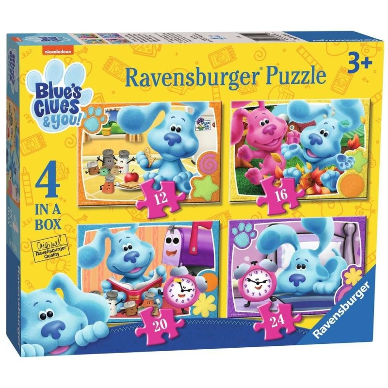 Puzzle 4 in a box: Blue's clues & you