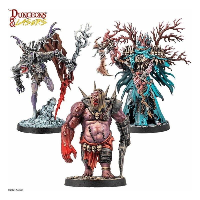 Warlords of Chaos - Dungeons & Lasers (Inglés)