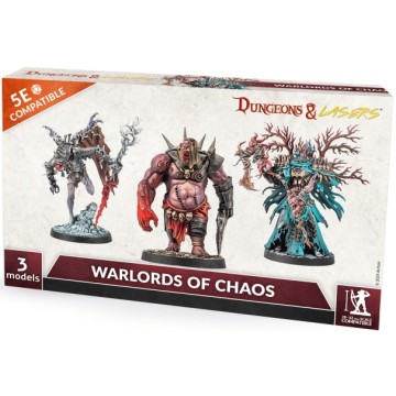 Warlords of Chaos - Dungeons & Lasers (Inglés)