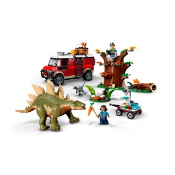 LEGO-76965 Misiones Dinosaurio: Descubrimiento del Stegosaurus