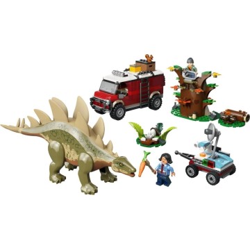 LEGO-76965 Misiones Dinosaurio: Descubrimiento del Stegosaurus