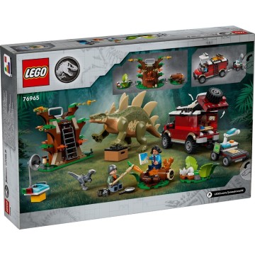 LEGO-76965 Misiones Dinosaurio: Descubrimiento del Stegosaurus