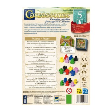 Carcassonne Exp. 5 - Emisarios y Alcaldes