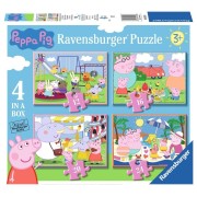 Puzzle 4 in a box: Peppa Pig