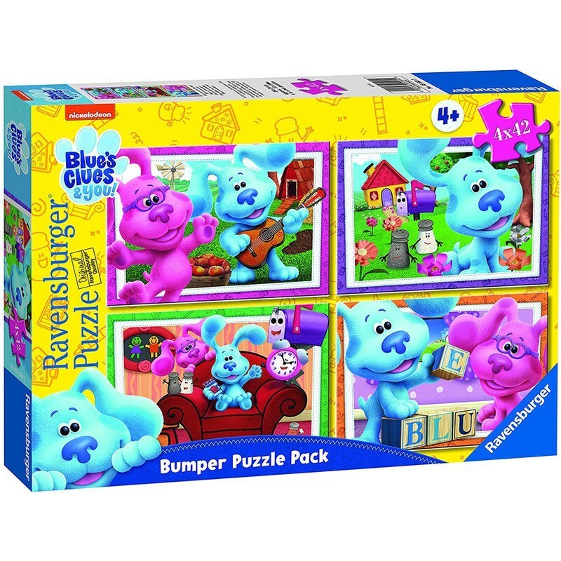 Puzzle 4x42 Bumper Pack: Blue's clues & you