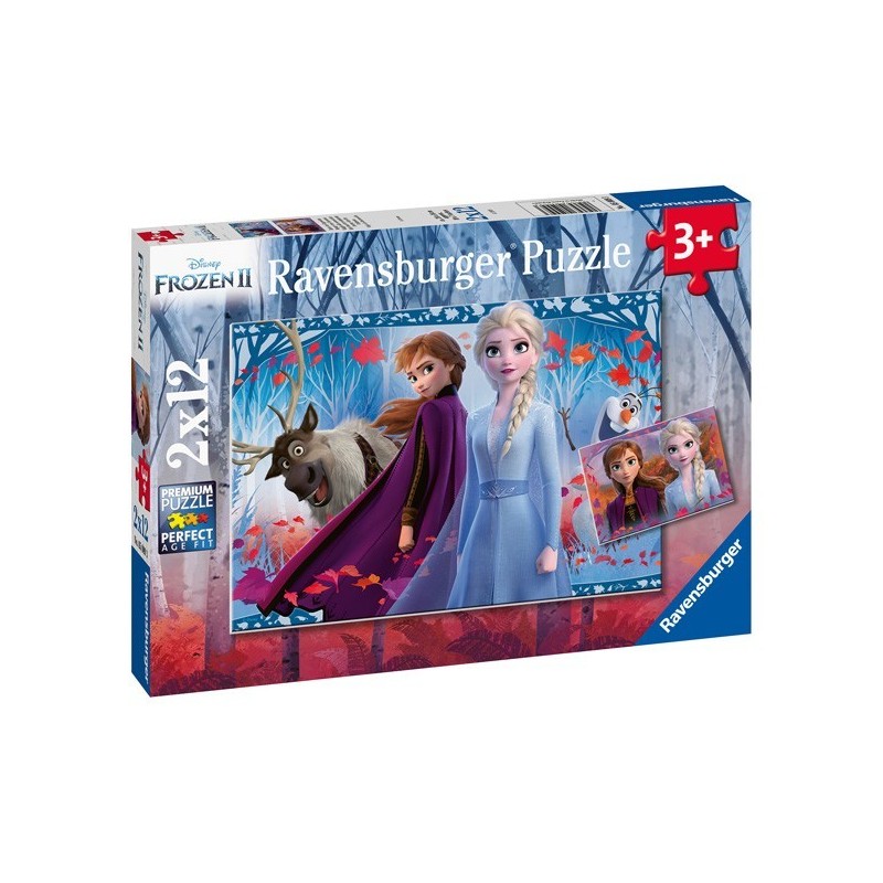 Puzzle 2 X 12 Pz: Frozen 2