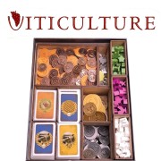 Inserto Compatible con VITICULTURE (Base + Exp. Tuscany + Exp. Visitantes del Páramo + Exp. Visitantes del Valle del Rin)