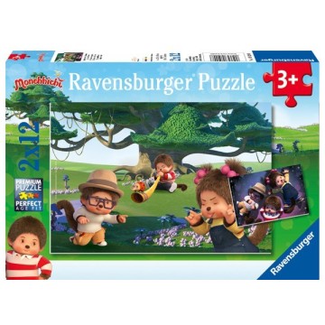 Puzzle 2 X 12 Pz: Monchhichi