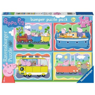 Puzzle 4x42 Bumper Pack: Peppa Pig