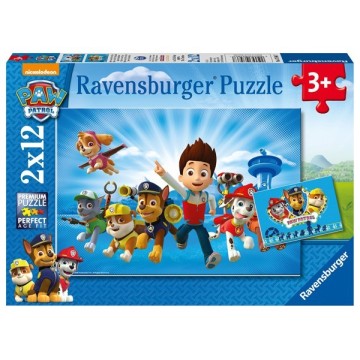 Puzzle 2 X 12 Pz: Paw Patrol A