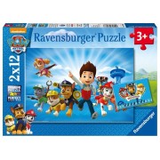 Puzzle 2 X 12 Pz: Paw Patrol A