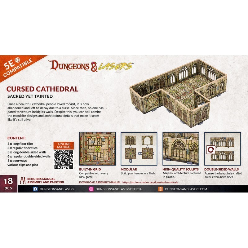 Cursed Cathedral - Dungeons & Lasers