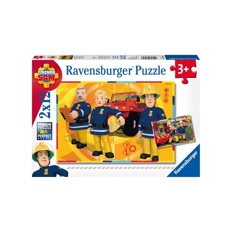 Puzzle 2 X 12 Pz: Sam El Bombero