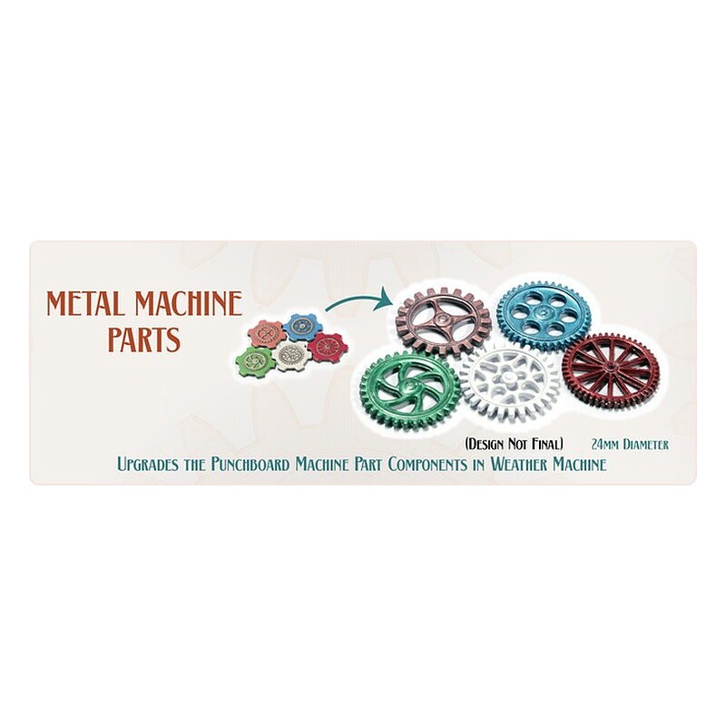 Metal Machine Parts - Weather Machine