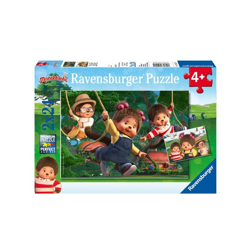 Puzzle 2 X 24 Pz: Monchhichi