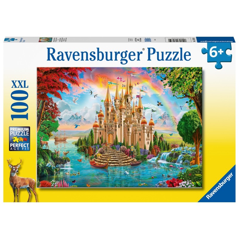 Puzzle 100 pz. XXL: Un castillo de ensueño