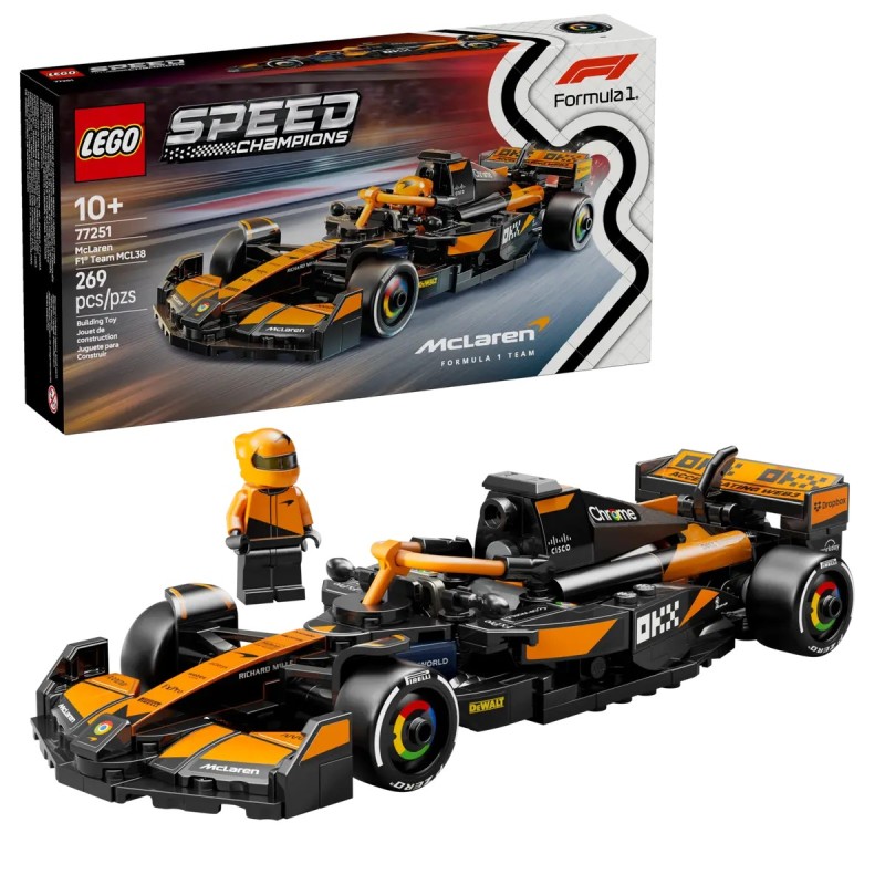 LEGO-77251 Coche de Carreras McLaren F1 Team MCL38