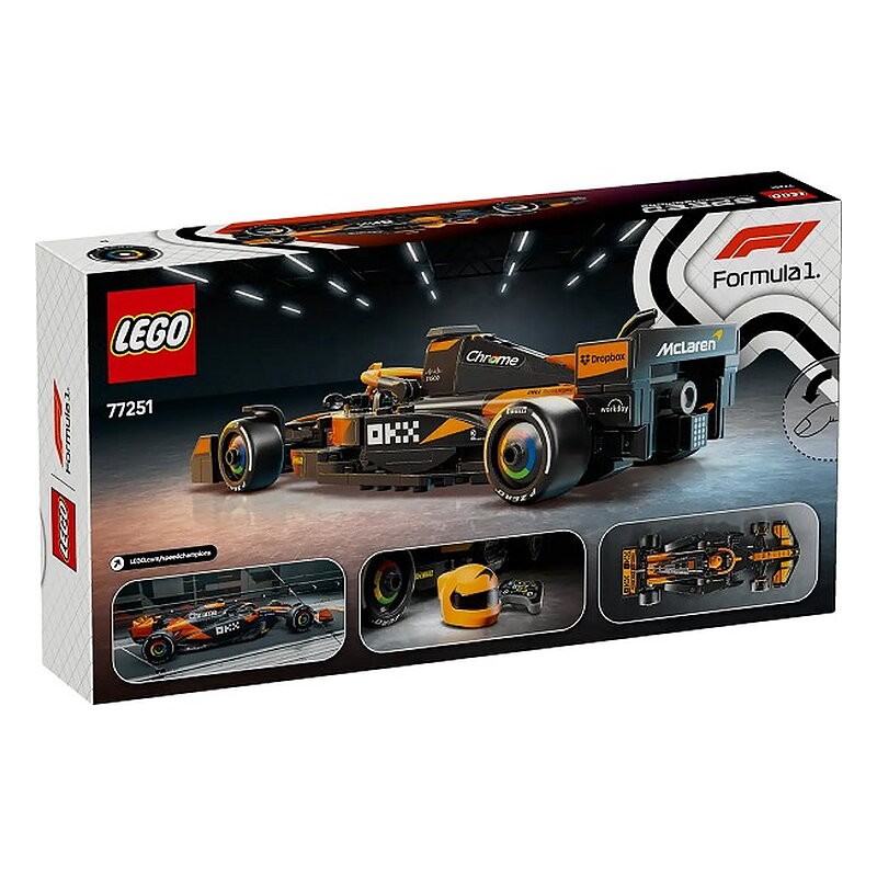 LEGO-77251 Coche de Carreras McLaren F1 Team MCL38