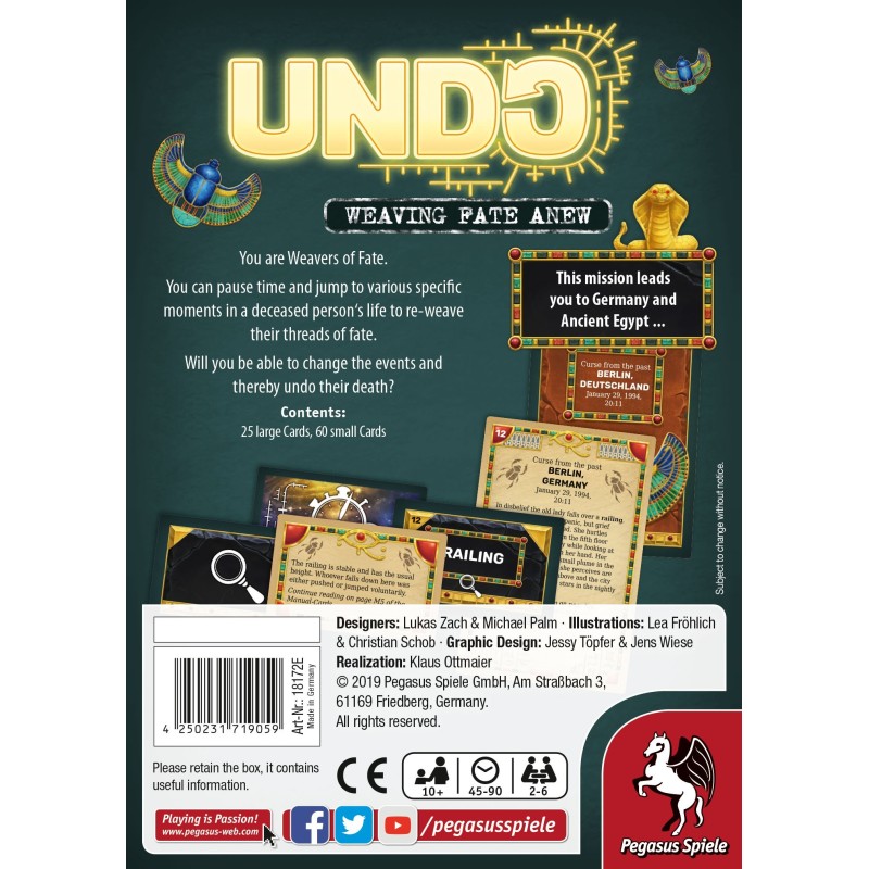 UNDO - Curse from the Past (Inglés)