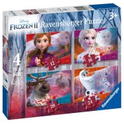 Puzzle 4 en 1: Frozen 2