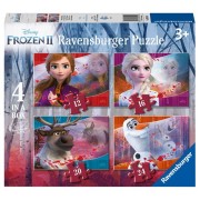 Puzzle 4 en 1: Frozen 2