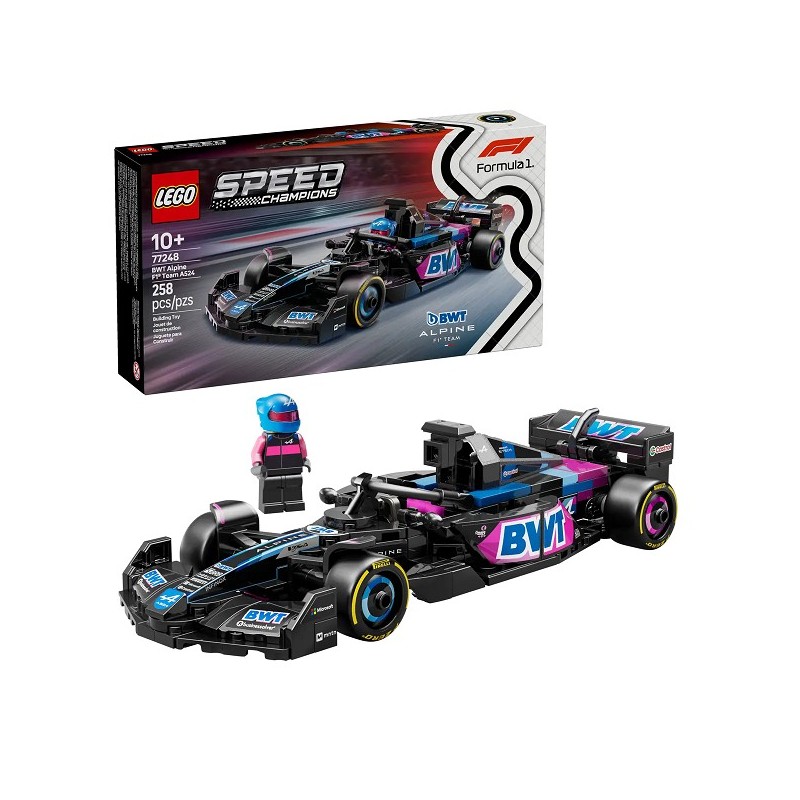 LEGO-77248 Coche de Carreras BWT Alpine F1 Team A524