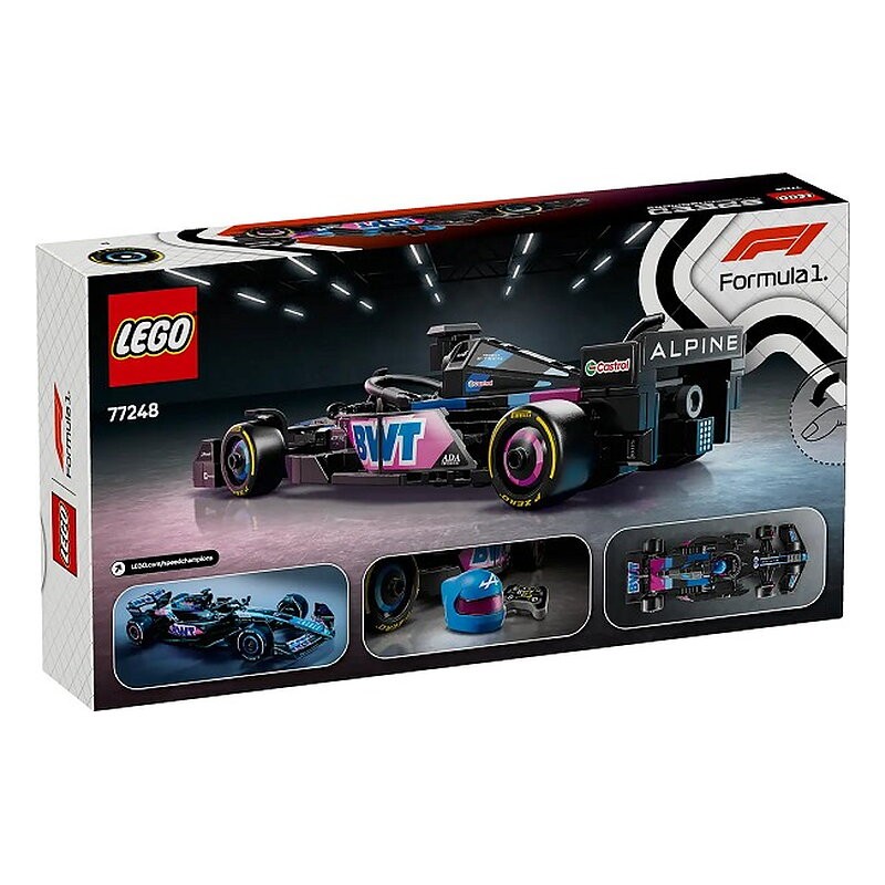LEGO-77248 Coche de Carreras BWT Alpine F1 Team A524