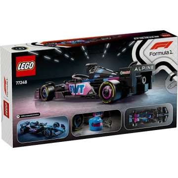 LEGO-77248 Coche de Carreras BWT Alpine F1 Team A524