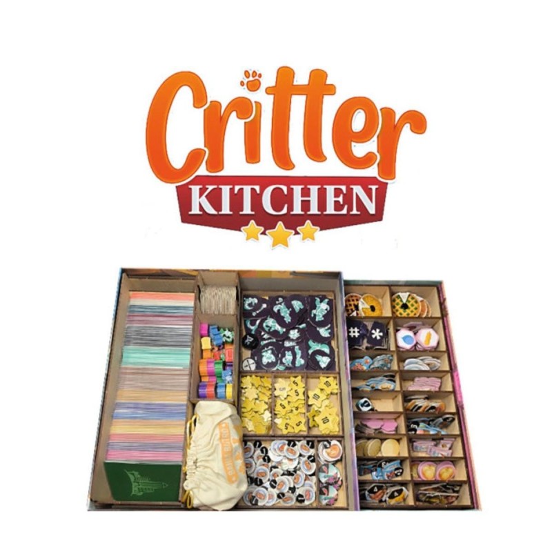 Inserto Compatible con CRITTER KITCHEN (Base + Exp. A la carta)