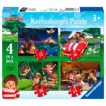 Puzzle 4 en 1: Monchhichi