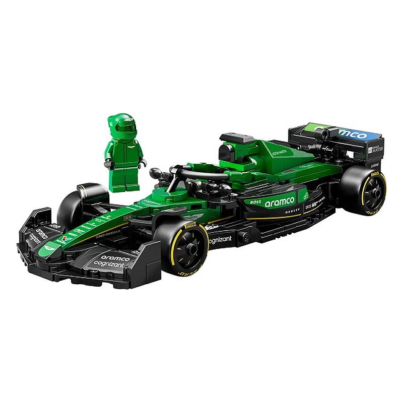 LEGO-77245 Coche de Carreras Aston Martin Aramco F1 AMR24
