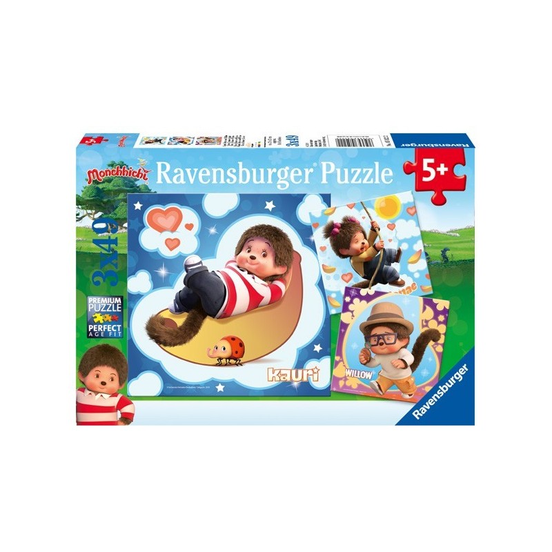 Puzzle 3 X 49 Pz: Monchhichi