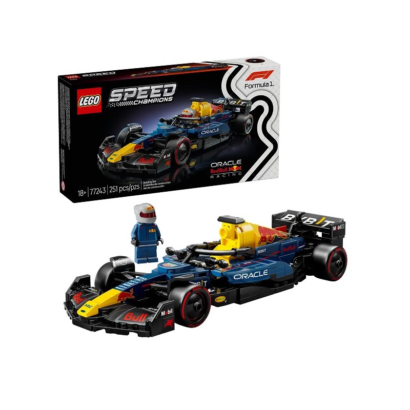 LEGO-77243 Coche de Carreras Oracle Red Bull Racing RB20 F1