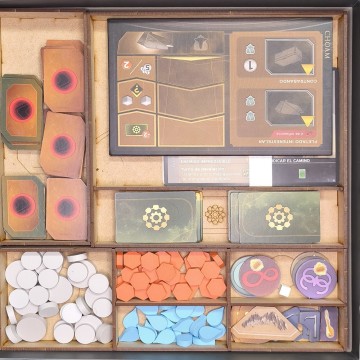 Inserto Compatible con DUNE IMPERIUM Ó DUNE IMPERIUM "INSURRECCIÓN" (Base + Expansiones "El Auge de IX" e "Immortalidad")