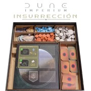 Inserto Compatible con DUNE IMPERIUM Ó DUNE IMPERIUM "INSURRECCIÓN" (Base + Expansiones "El Auge de IX" e "Immortalidad")