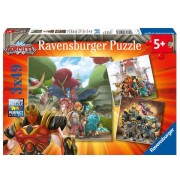 Puzzle 3 X 49 Pz: Gormiti