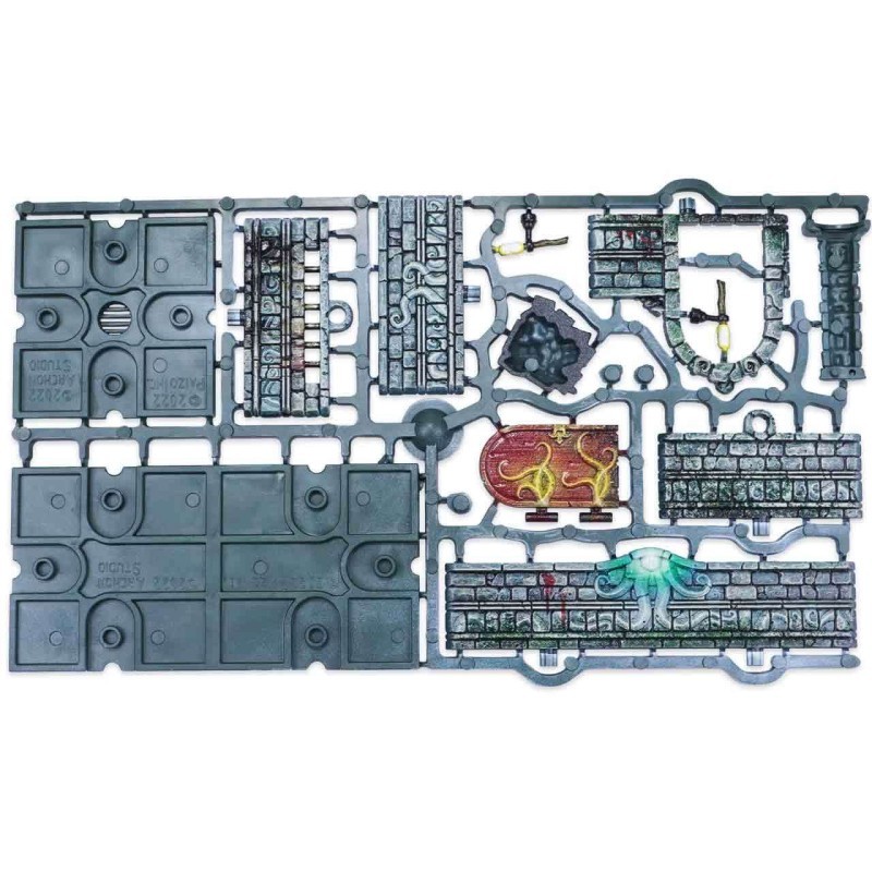 Prismacast Pre-painted Terrains - Dungeons & Lasers: Pathfinder Abomination Vault