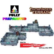 Prismacast Pre-painted Terrains - Dungeons & Lasers: Pathfinder Abomination Vault