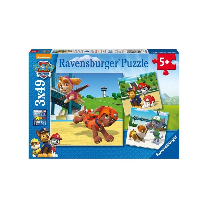 Puzzle 3 X 49 Pz: Paw Patrol B