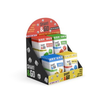 Expositor Juegos Shake & Go (4 x 6 uds)