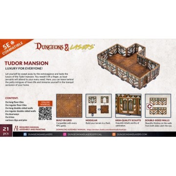 Tudor Mansion - Dungeons & Lasers