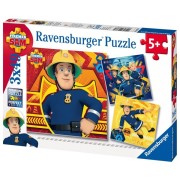 Puzzle 3 X 49 Pz: Sam El Bombero