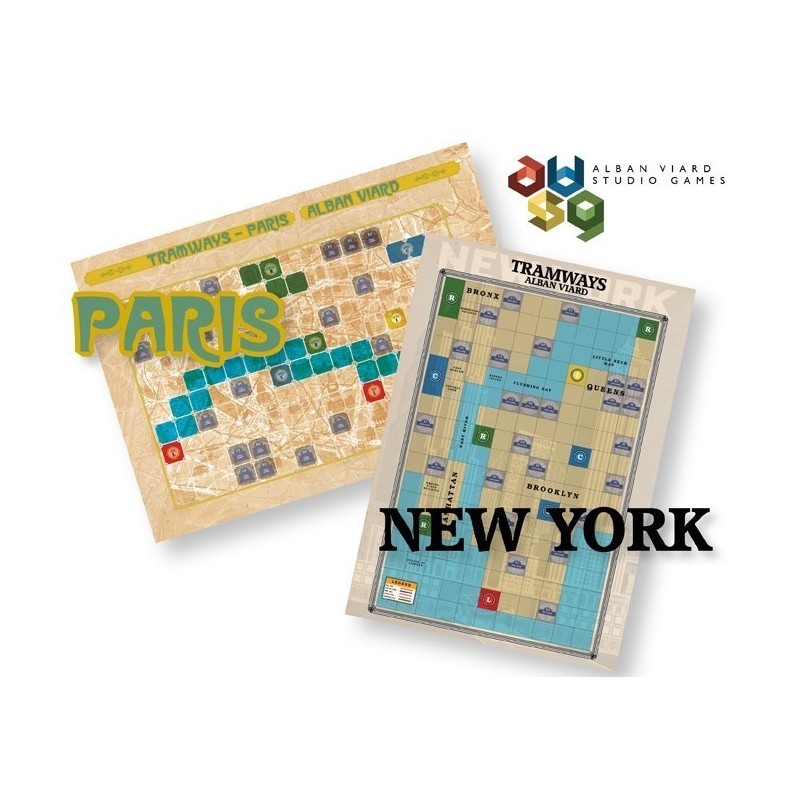 Tramways: Paris / New York (Inglés)