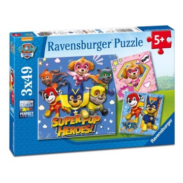 Puzzle 3 X 49 Pz: Paw Patrol D