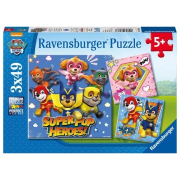 Puzzle 3 X 49 Pz: Paw Patrol D