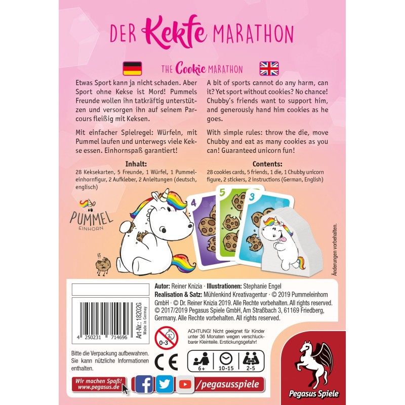 Pummeleinhorn - Der Kekfe Marathon (Inglés)
